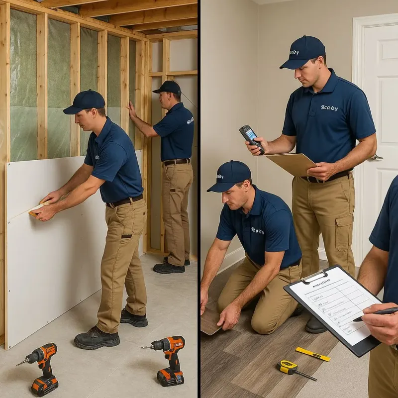 Repairs and Reconstruction process in Scandia, MN