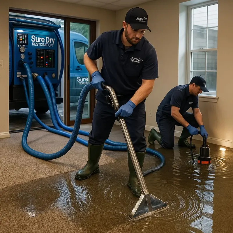 Water Extraction and Removal process in Scandia, MN